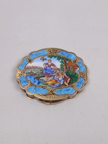 Never used vintage gold washed - never,