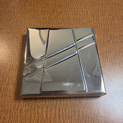 Vintage shiny square silver - vintage,