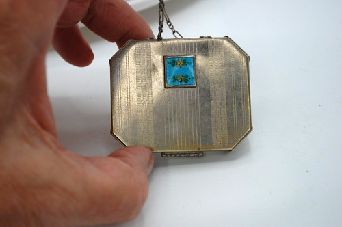Vintage ladys compact - compact, small
