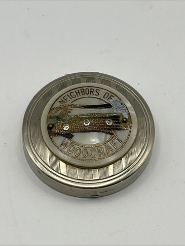 Vtg silver tone mother - vtg, of