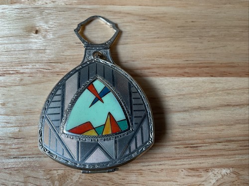 Evan enamel silver toned - enamel,